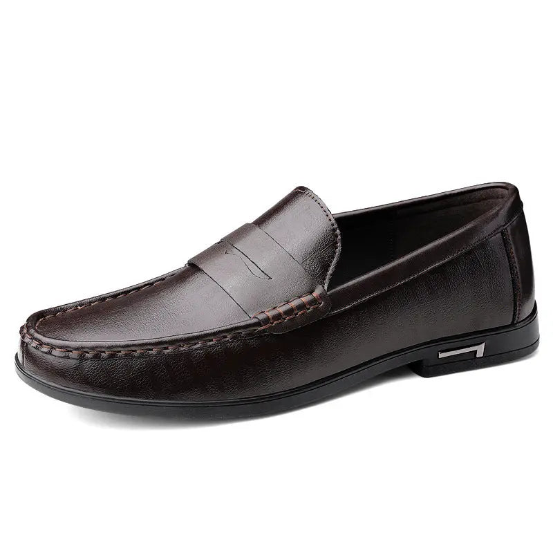 James Men's Genuine Leather Shoes with High-Quality Finish Flashwoop
