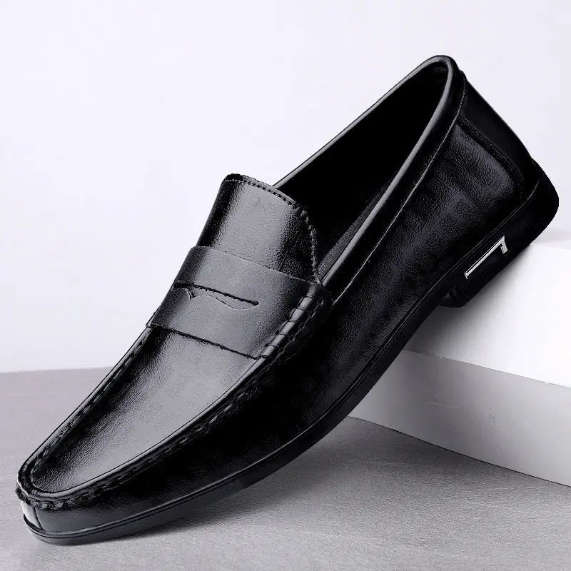 James Men's Genuine Leather Shoes with High-Quality Finish Flashwoop