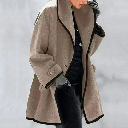 Valeria™ | Stylish Double-Breasted Wool Coat